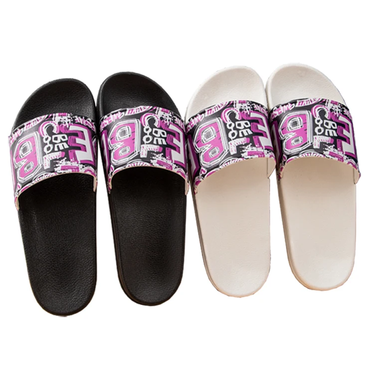 

Comfortable PVC Slippers Hard-wearing Anti-skid Sandals Fashion Men Women Home Outdoor Slides