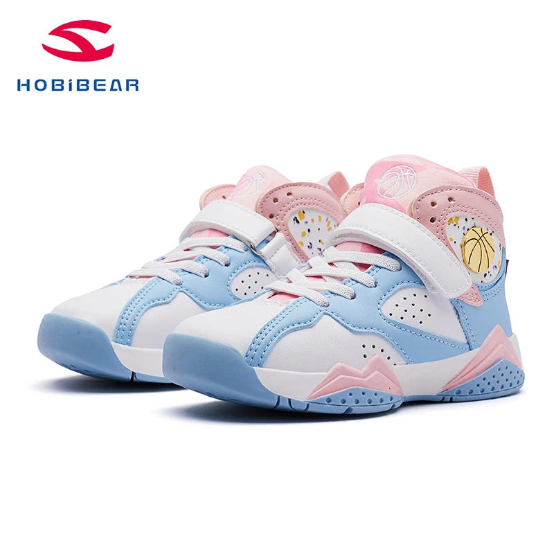 

Hobibear 2021 Boys Gym Basketball Shoes Kids Shoes for Boys Outdoor School Sport Sneakers Fashion Running Shoes