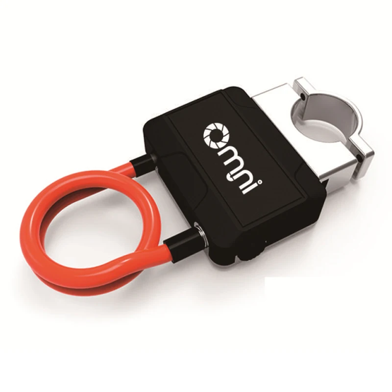 

Bike lock with cable phone approved cable locks, Black
