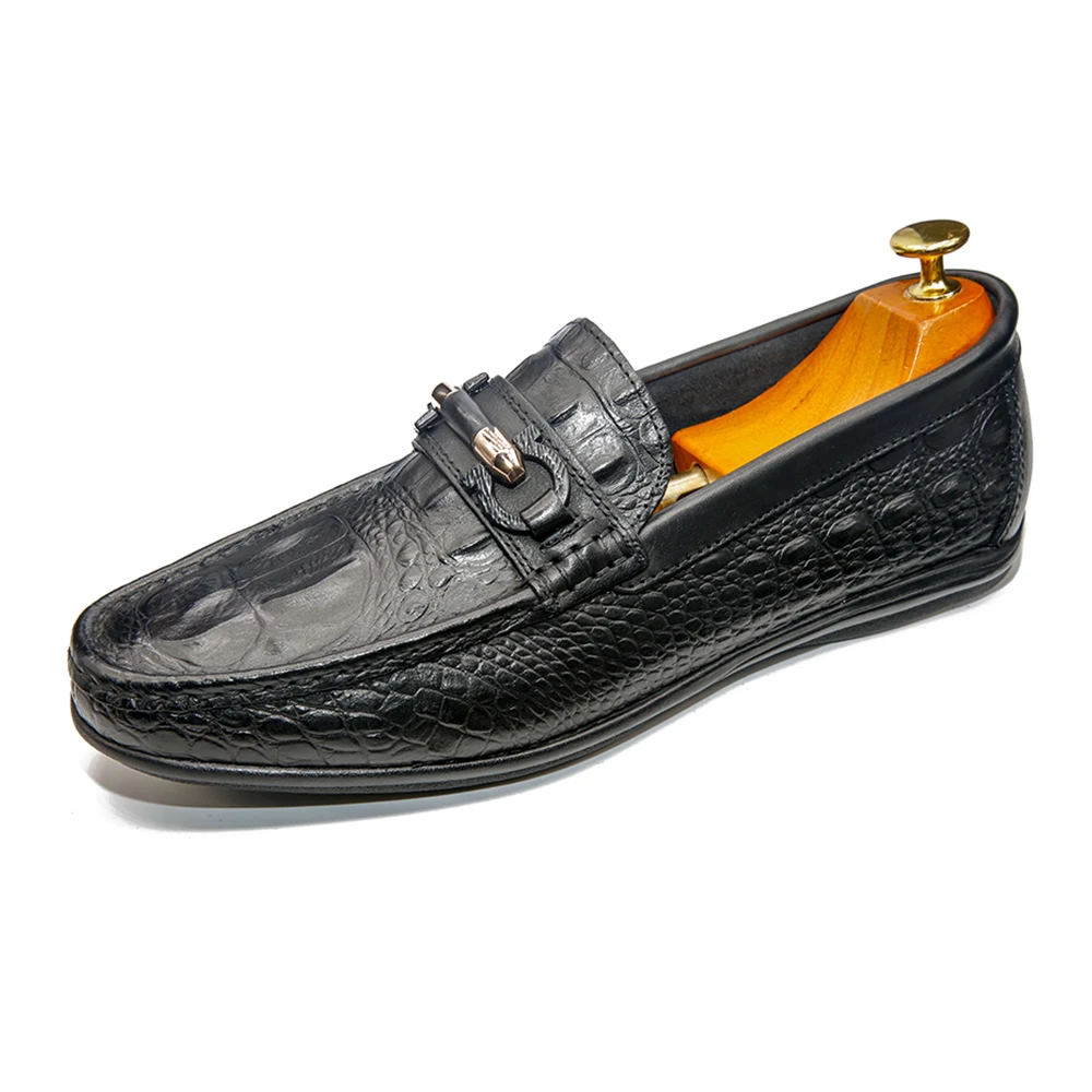 
Hot sale stock orginal leather simple design shoes for men  (62246059240)