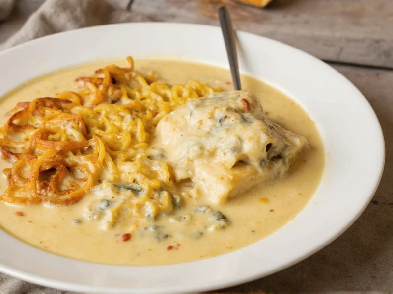 Creamy Alfredo Lasagna Soup Recipe | Easy Comfort Food