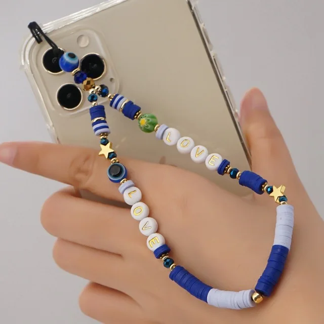 

Fashion colorful handmade mobile phone cases strap , Customed beads cell phone case strap, Please choose the pictures