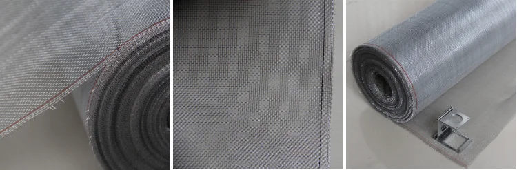 high quality 304 , 316 factory, Anti-insects Stainless Steel Window Screen wire mesh