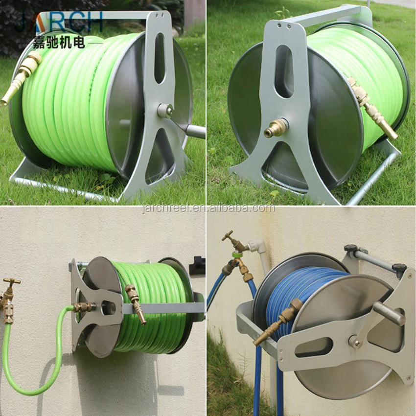 Hot sale Expandable Retractable garden hose reel Watering Hose Anti-Rust garden hose reels