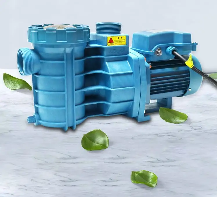 浅绿色的 abs 耐高温系列高扬程泳池循环过滤水泵
