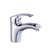 High quality chrome polished single level zinc basin water faucets mixers taps