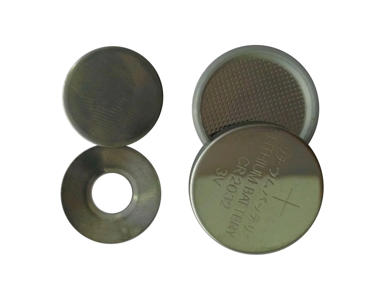 316ss Lithium Ion Battery Cr2016/ Cr2032 Coin Cell Case With Conical