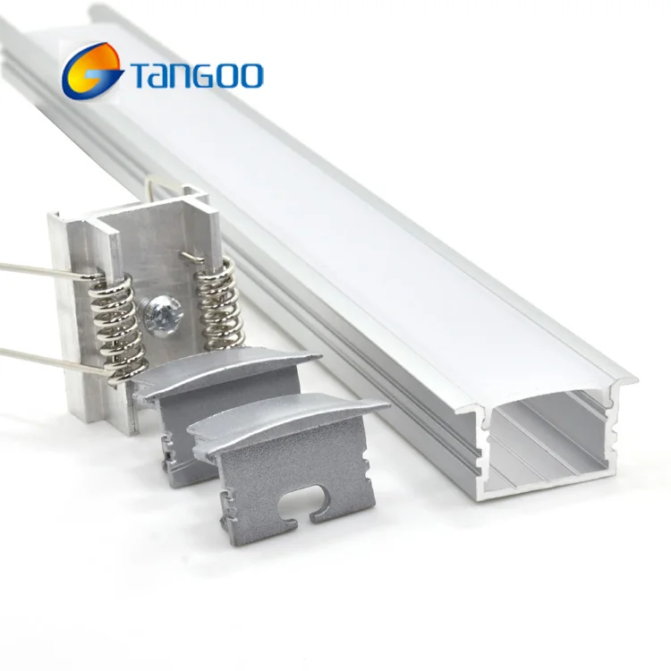 led profile recessed aluminum extrusion led for led strip