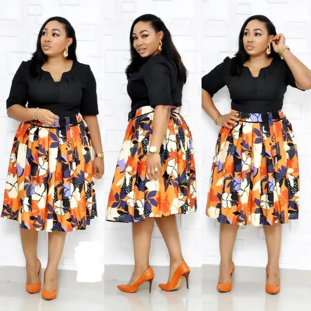 

Turkey Women Office Dresses Hot Sale Africa Women Mesh Pearl Plus Size Floral Print Mother Dress With Belt, Customized color