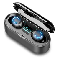 

Wireless Earphone Bluetooth 5.0 TWS Earbuds LED Display With 2000mAh Power Bank Headset With Microphone Bluetooth Earphone