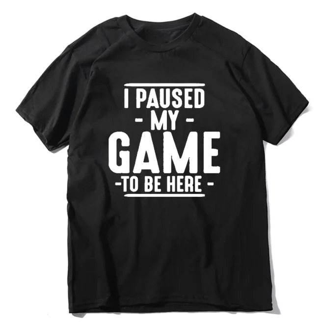 

2021 New style Wholesale Custom OEM Manufacturers boy Tee Funny Gamer 100% cotton men's t-shirts