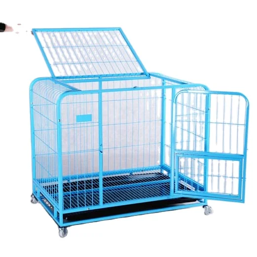 

Mesh Stainless Steel Pet Cages Metal dog kennel animal Cages crates