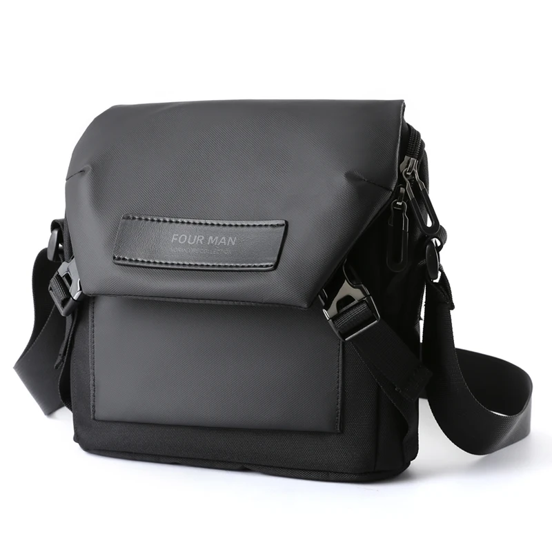 

2021 Multifunctional Pocket Messenger Bag Mini Daily Pocket Student Travel Shoulder Bag Outdoor Hiking black for men