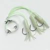 Customized stainless steel circle hook deep drop fishing rig