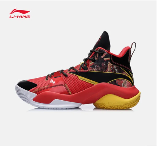 

Li-Ning Sport Shoes Sneakers Airstrike VII V2 men's shock absorption mid-top court basketball shoes Sneakers ABPR009