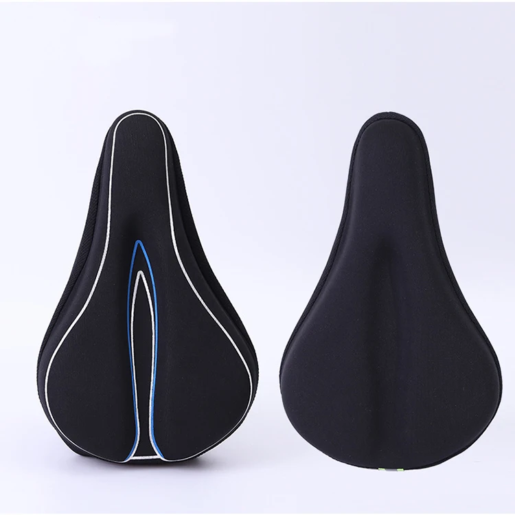 

Hot Sale GEL Silicone Bicycle Seat Saddle Cover Mountain Bike Cycling Gel Seat Cushion Cover, Picture shows