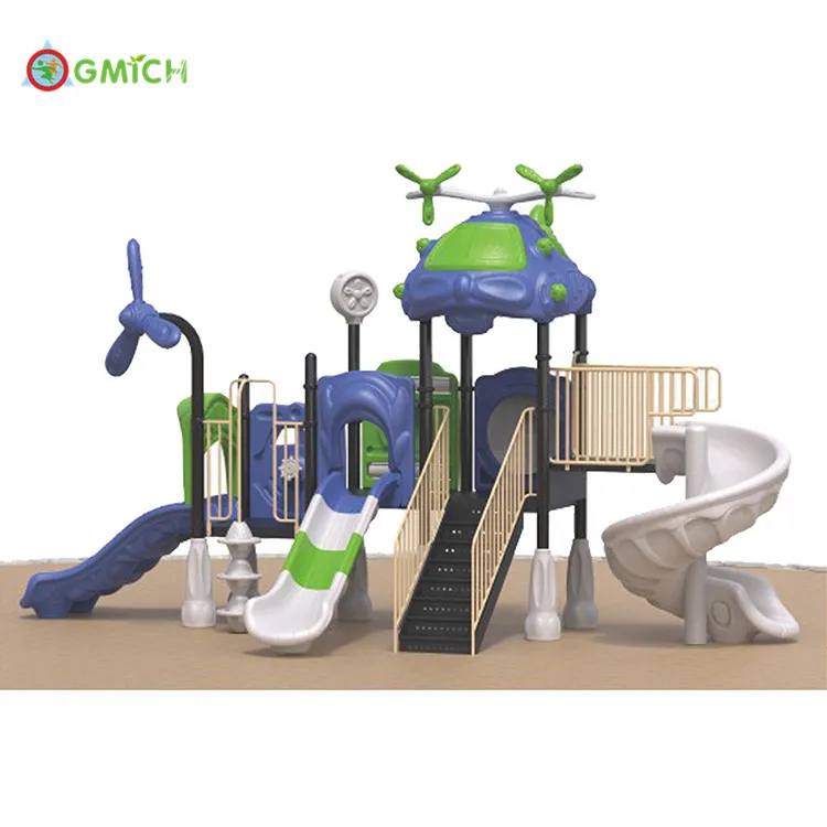

school playground slides toy outdoor kids tube huose and playground JMQ-1913702, As your need