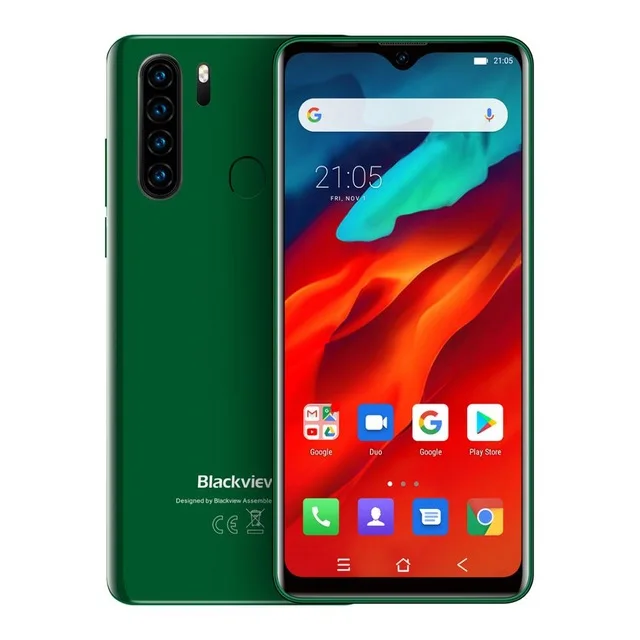 

Blackview A80 Pro 6.49'' 4GB 64GB Android 9.0 4G Smartphone Helio P25 Quad Cameras Global Version 4680mAh Mobile Phone