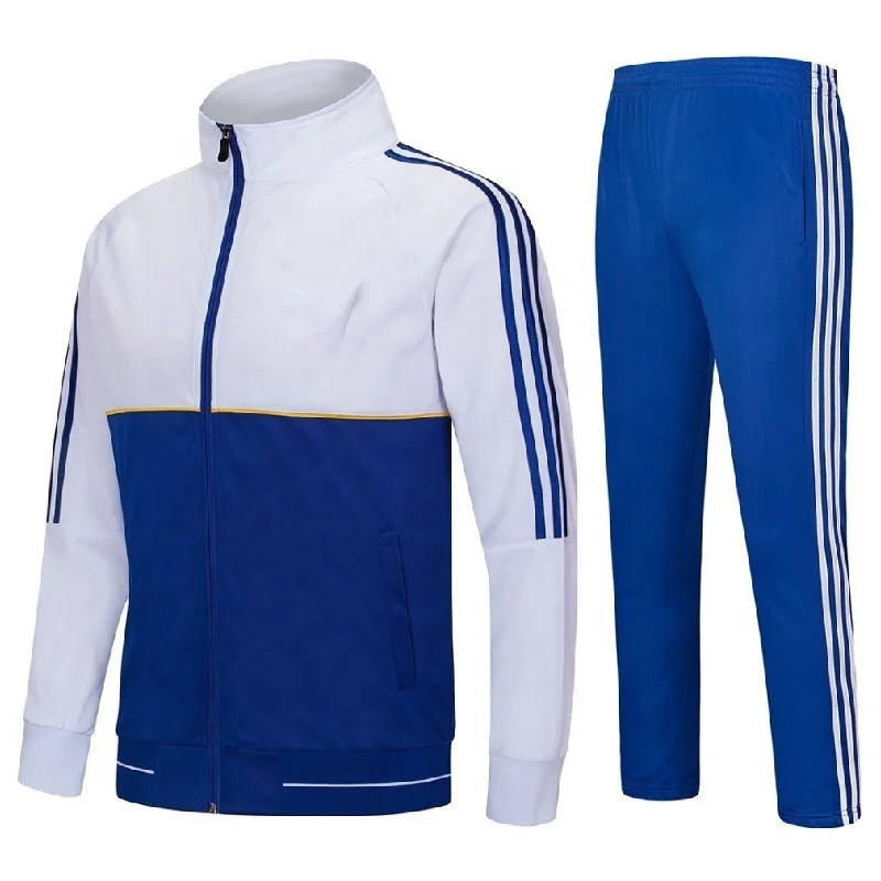 

Custom Unisex Polyester Tricot Training Soccer Jogging Sport Suit Gym Track Suits Men Tracksuit for kids and adult