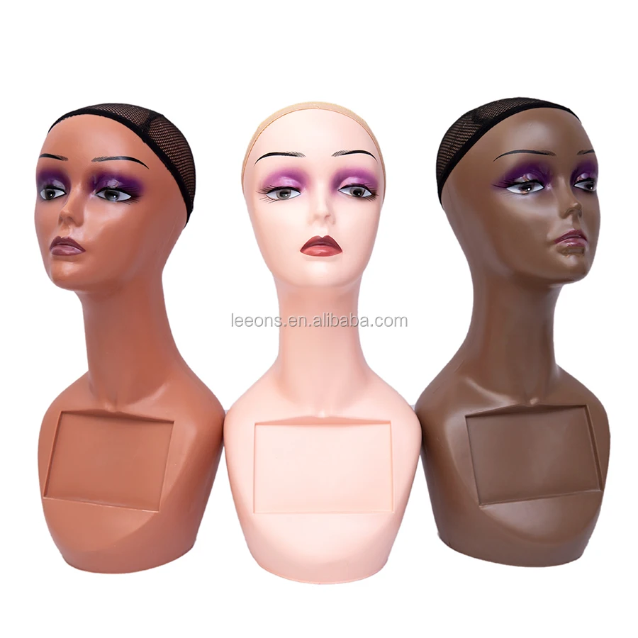

Female Abs Mannequin Manikin Head Model Display Mannequin Head Wig Scarf Glasses Hat Cap Display Stand, Optional