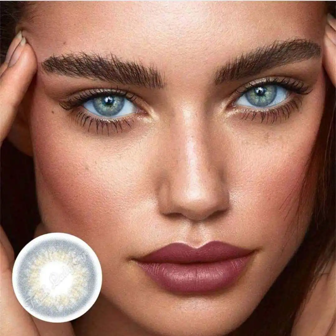 

customized contact Lenses and lashes, Multi- colored