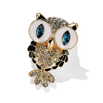

Fashion Owl brooch brooch pin cardigan corsage style accessories