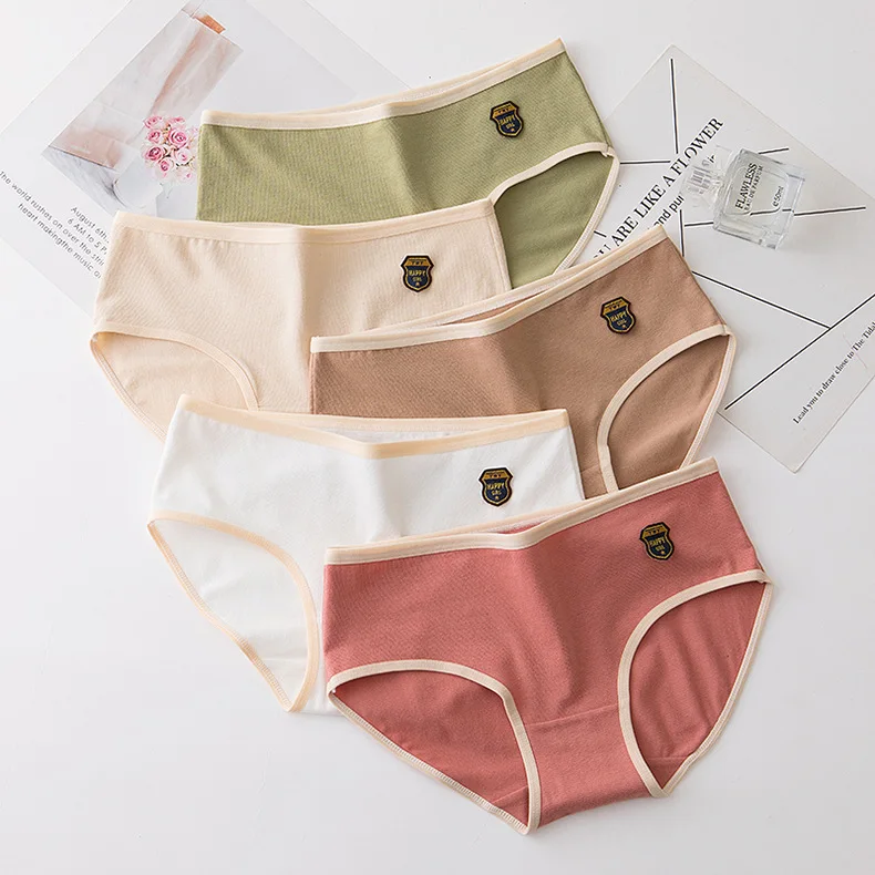 

M-XXL STYLEUP Women Cotton Panties Morandi Colour Panties Underwear Seluar Dalam Wanita Cotton Women panties