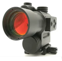 

Heavy duty hunting rifle red dot scope with laser sight