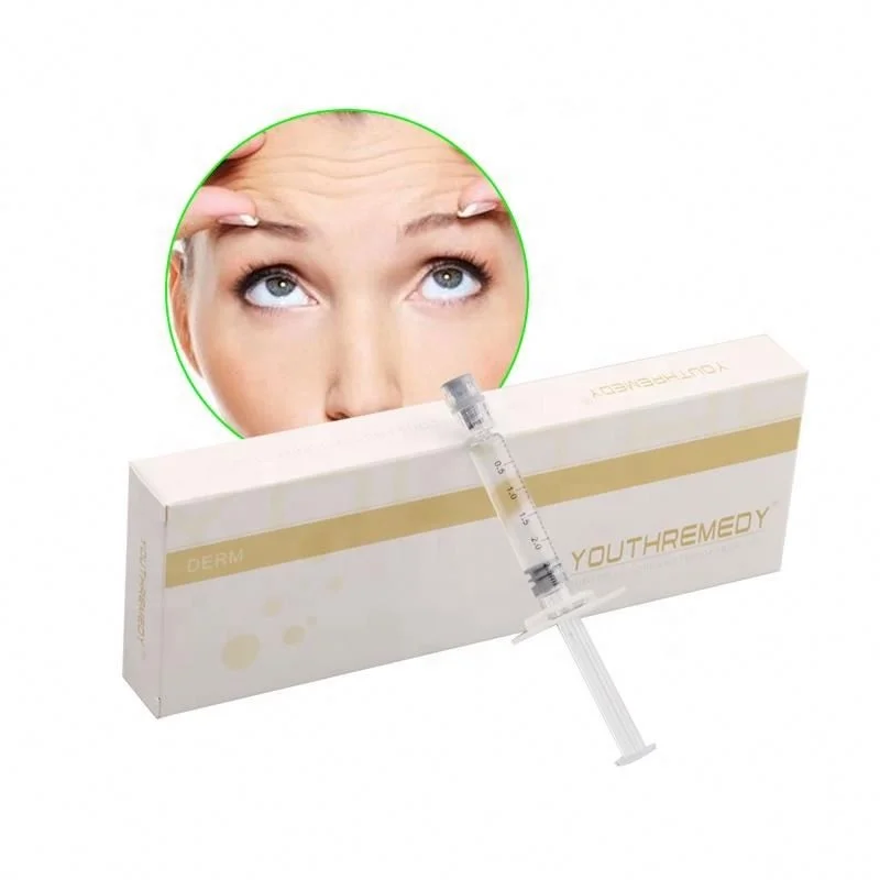 

Skinject 5ml Injectable Hyaluronic Acid Dermal Filler For Nose Cheek Chin Jawline, Transparent