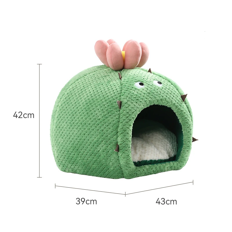 

SOFT cactus shape cotton and suitable for cats and dogs pet plush beds