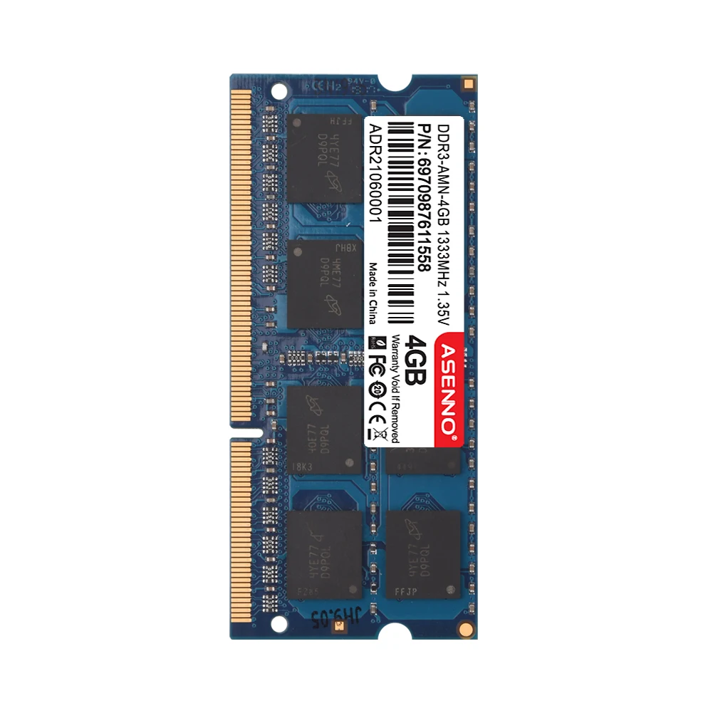 

Asenno DDR3 Ram 2gb / 4gb / 8GB 1600MHZ AMN Computer Memory Modul sodimm DDR3 AMN Ram