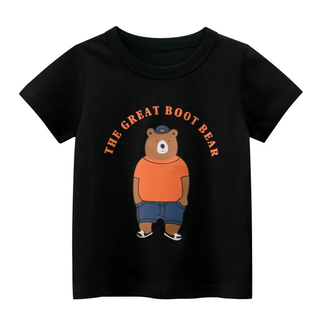 

Sold Out Style Last Summer Boy'S T Shirt 100% Cotton T-Shirts Kids Tshirt Baby Boys Lovely Casual Shirts