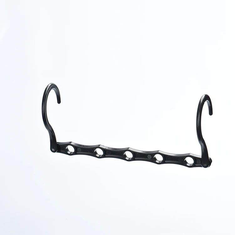 

Avisday Durable Magic Plastic Hangers Space Saving Magic Hangers Wholesale Multifunction magic hangers, Black