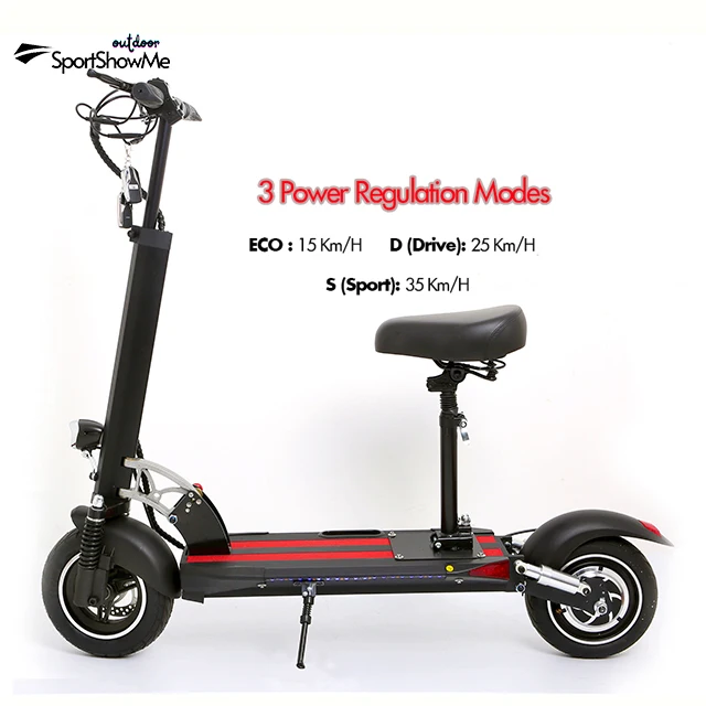 

Urban Electric Scooter Europe Nertherlands Warehouse 3 Gears E-Scooter 500W Trotinette Electrique Adult