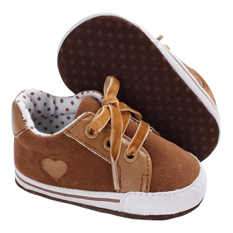 

Produces wholesale soft soled baby casual shoes for boys and girls 0-12 months cotton toddler shoes first toddler shoes, Brown