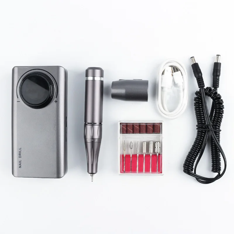 

35000rpm Cordless Portable Nail Drill Rechargeable With Hook