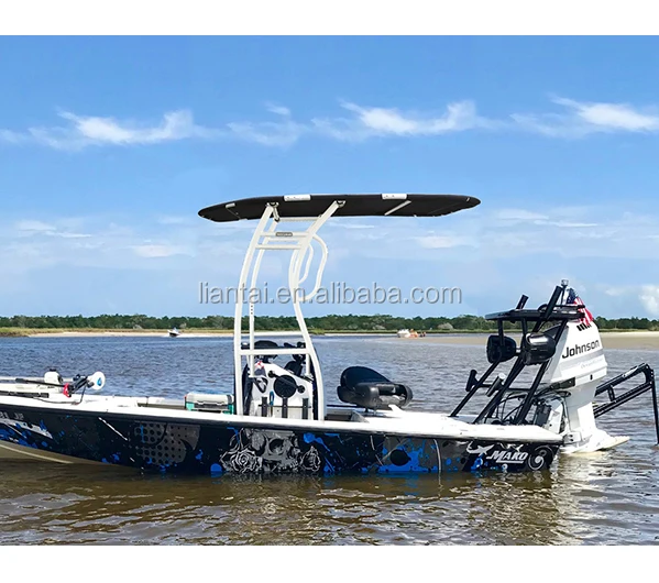 Dolphin Pro2 Aluminium Tube Boat T Top Center Console Bimini Top White