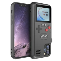 

Ear Full color display Game phone cases chargeable smartphone case gameboy phone case for iphone 11 pro