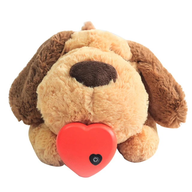 

Amazon Hot Puppy Toy Separation Anxiety Dog Toy Soft Plush Sleeping Buddy Behavioral Aid Dog Toys with Heartbeat