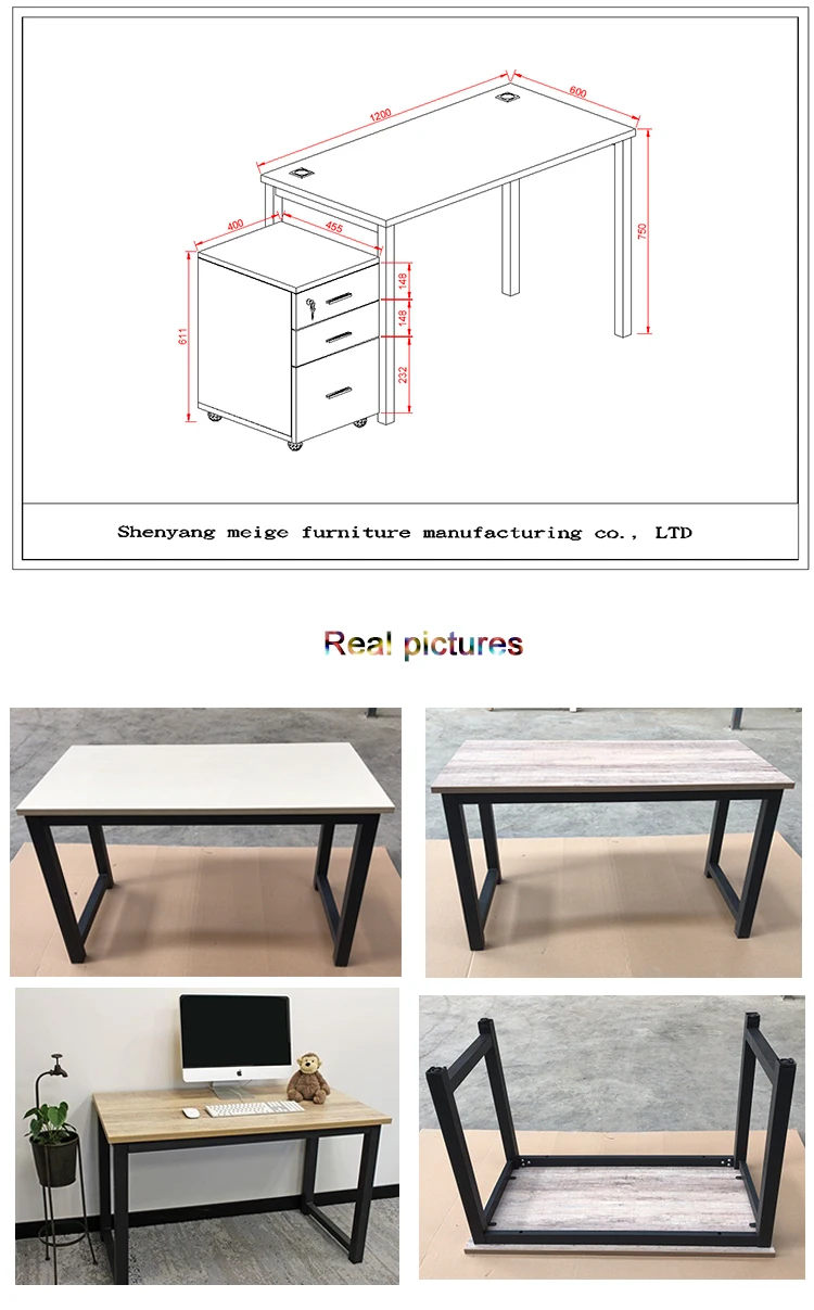 Cheap Wooden Home Office Computer Desk Nice Desks Furniture