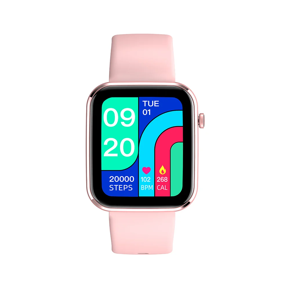 

Karen M Cheap Smart Watch Z15 with 1.69 Inch Large HD Screen Heart Rate Blood Pressure Health Tracker Smartwatch for Woman Man