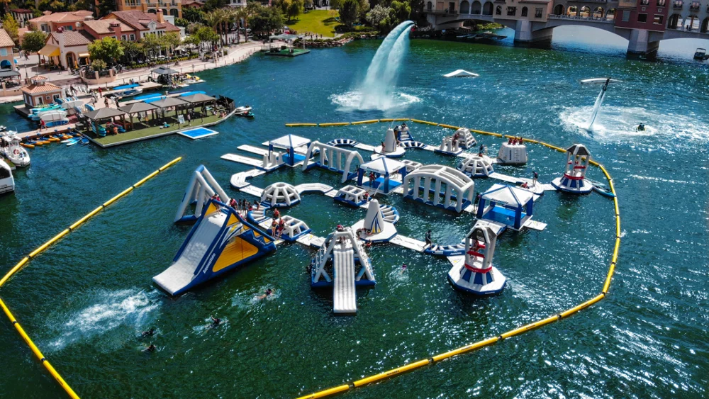 
Water Park Design Giant Aquapark Inflatable floating water sport for adult and kids 