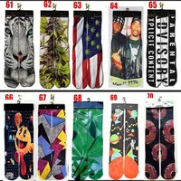 

3d printed socks Fashion Design Men Women 3D Socks Sublimation Custom Printed Socks