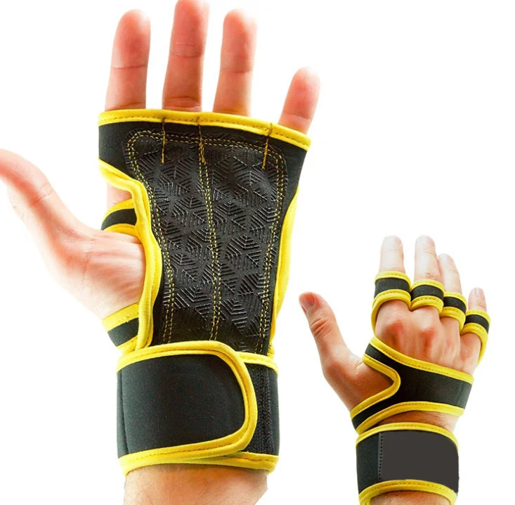 

New Fashion Sport gym gloves Workout Fitness cycling gloves Weight Lifting Half Finger training fingerless Gloves Custom, Customized color