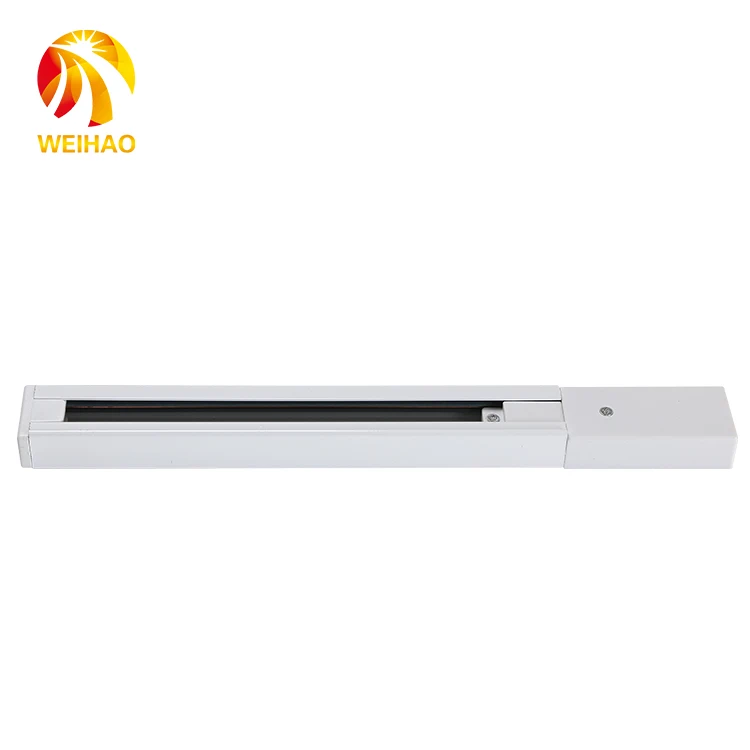 
New arrival L type modern villa art gallery two wires 2m 1.5m 1m track light system 