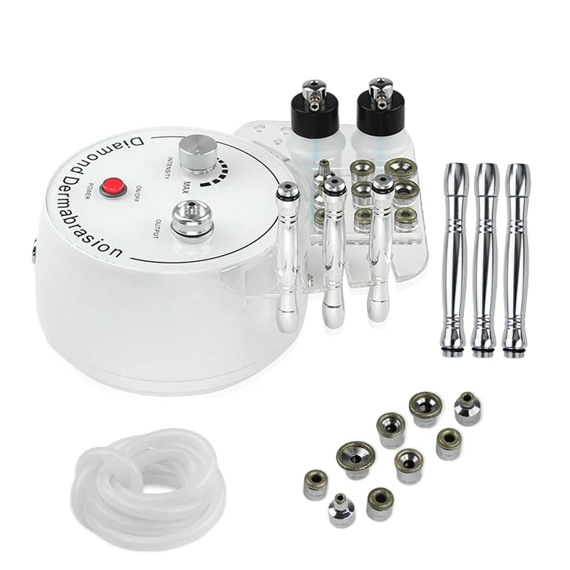 

High-tech Korea facial lifting skin peeling anti-wrinkle blackhead removal micordermabrasion equipment for sale, White