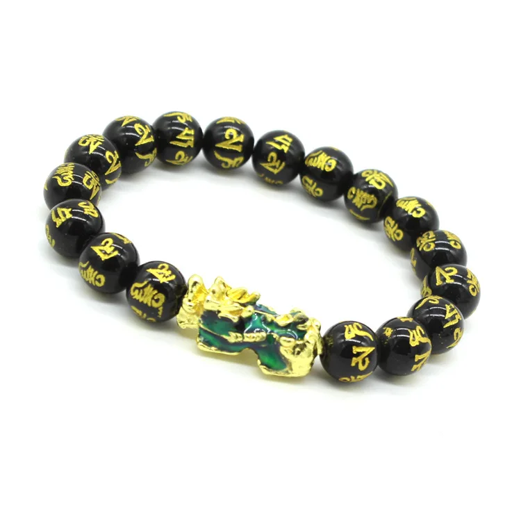 

Chinese fengshui good luck wood beads bracelet For Men Jewelry
