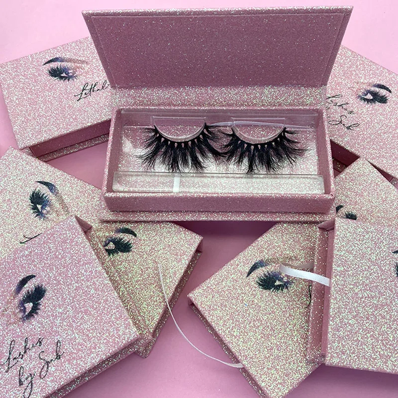 

100% real 3d mink eyelashes private label lashbook eyelash packaging box lashcases