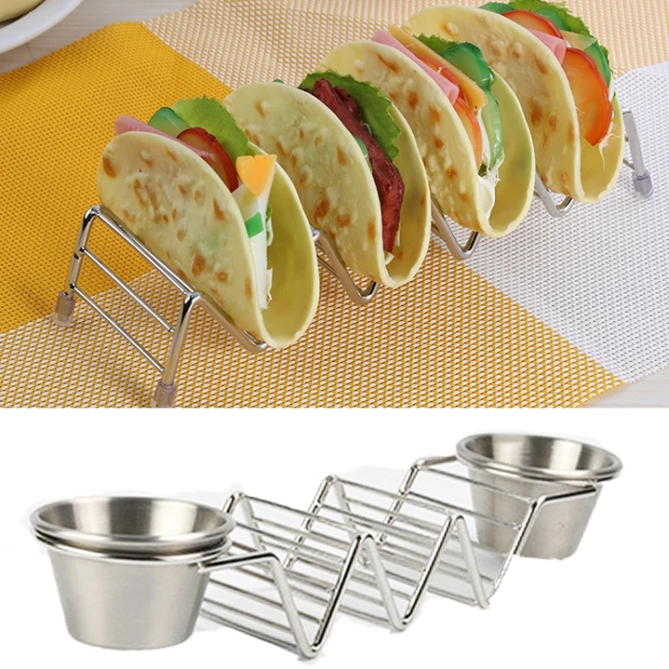 

Wholesale Taco Rack Stainless Steel 304 Taco Rack Taco Pancake Stand