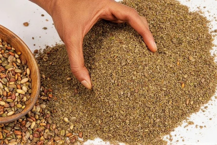 Toasting Cumin Seeds